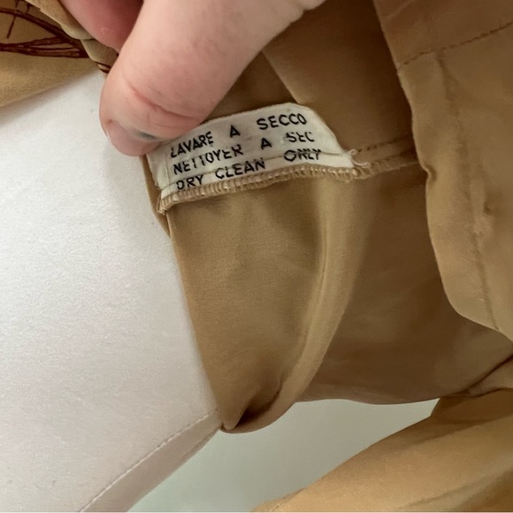 Rare 70s Gucci silk blouse with duck in marsh design - Picture 7 of 11